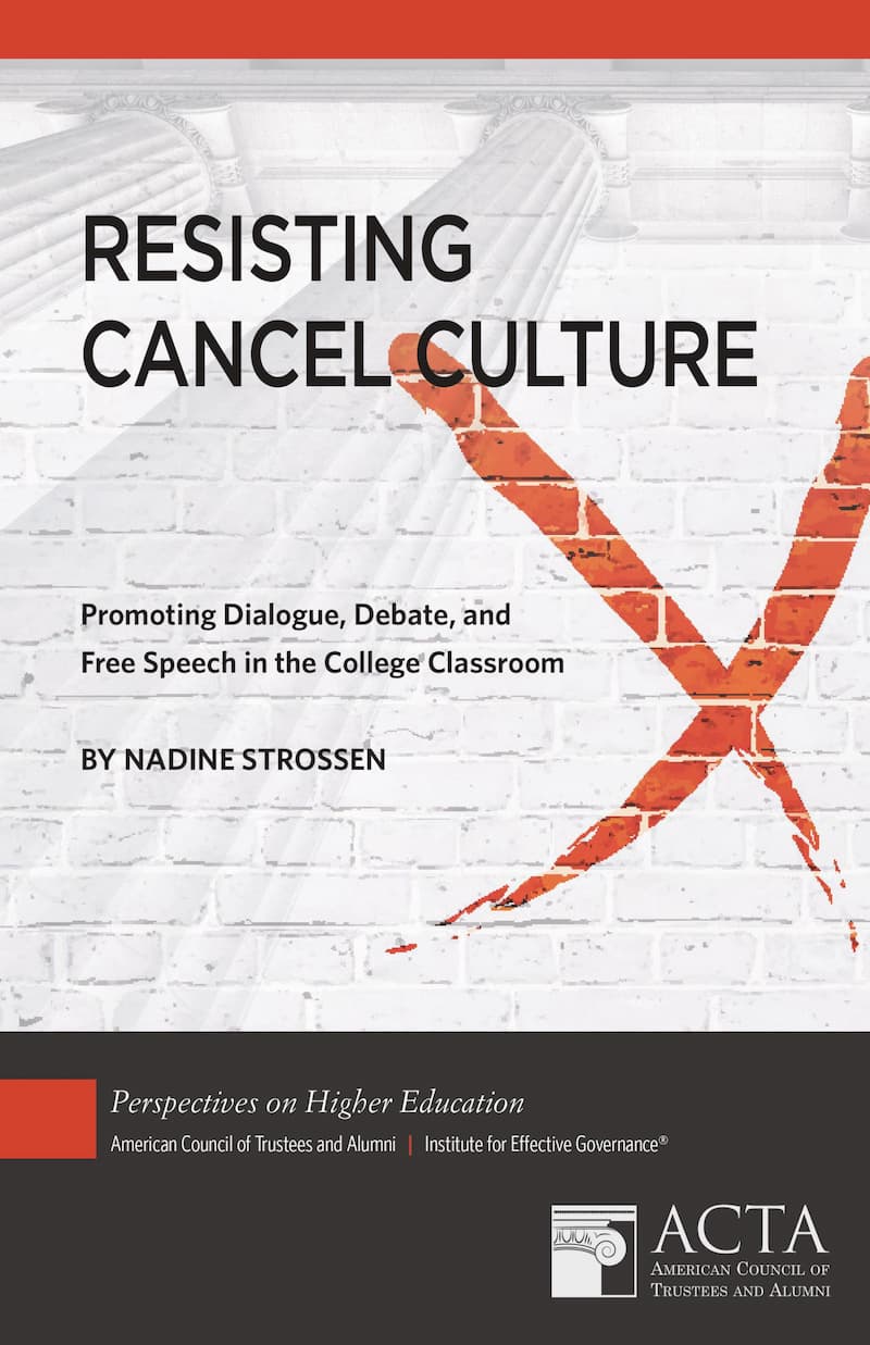 ACTA Resisting Cancel Culture - Cover