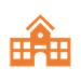 Quality School Building Icon