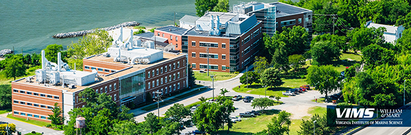 Aerial Shot of Virginia Institute of Marine Science at William & Mary